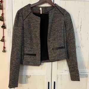 Willow & Clay Black and Gray Blazer